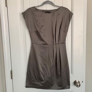 Silvery grey dress